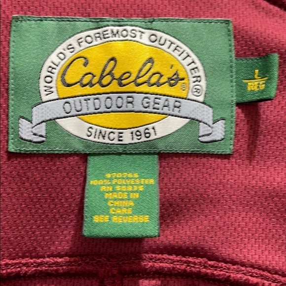 Cabela’s fleece jacket GG - Picture 3 of 4